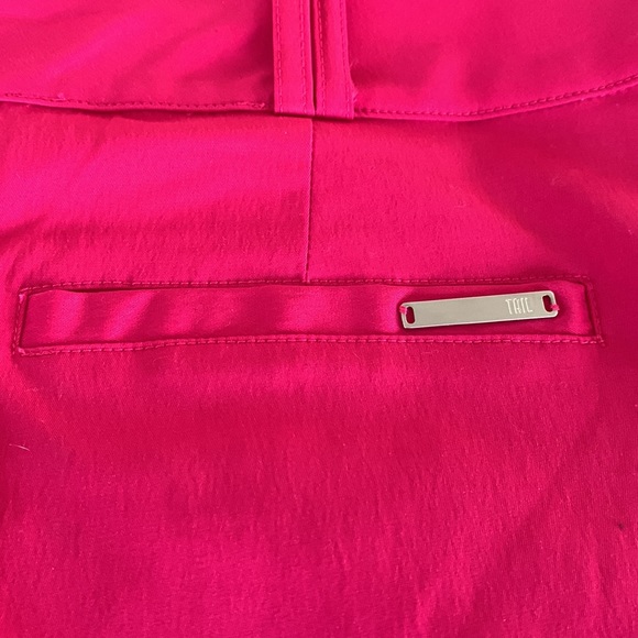 Size 14 Tail shorts, 21” out seam short with front fold, pink punch color, nwt - Picture 7 of 9